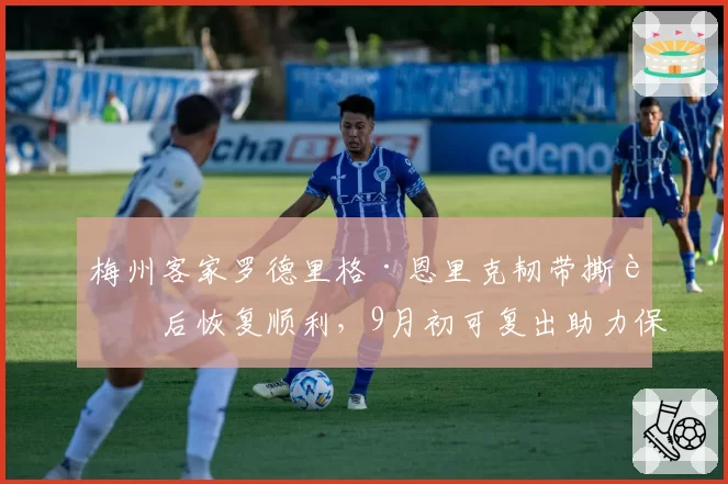 梅州客家罗德里格·恩里克韧带撕裂后恢复顺利，9月初可复出助力保级